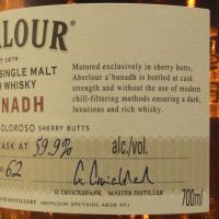 Aberlour A'bunadh Batch No.62 亞伯樂 雪莉桶原酒 第62批次 (700ml 59.9% )