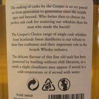 Cooper’s Choice – Port Charlotte 2006 11 Years 酷選大師 布萊迪 波夏 2006 波本桶 (700ml 46%)