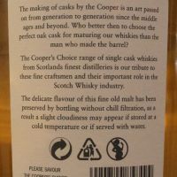 (現貨) Cooper’s Choice - Laphroaig 1990 27 Years 酷選大師 拉佛格 1990 波本桶 (700ml 41.2%)