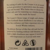 (現貨) Cooper’s Choice - Inchfad 2009 9 Years 酷選大師 羅夢湖 2009 紅寶石波特桶 (700ml 52.5%)
