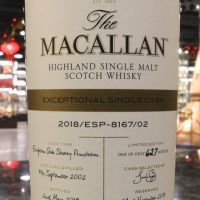 (現貨) Macallan  Exceptional Single Cask 2018 Cask 02 麥卡倫 ESC系列 單桶原酒 (700ml 60.1%)