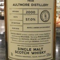 (現貨) G&M - Aultmore 2000 18 Years American Hogshead 雅墨 2000 18年 豬頭桶 (700ml 57%)