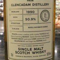 (現貨) G&M - Glencadam 1990 27 Years Bourbon Barrel 格蘭卡登 1990 27年 波本桶 (700ml 50.9%)