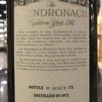 (現貨) GLENDRONACH 18 Years 1972 Sherry Cask 格蘭多納 18年 1972 雪莉桶 義大利版 (750ml 43%)