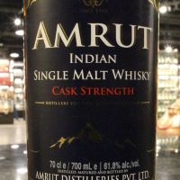 Amrut Single Malt Whisky Cask Strength 雅沐特 原桶強度 黑標版 (700ml 61.8%)