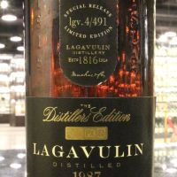 (現貨) LAGAVULIN 1987 Distillers Edition Bottled 2003 拉加維林 1987 酒廠限定版 2003裝瓶 (700ml 43%)