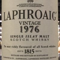 (現貨) Laphroaig Vintage 1976 Single Malt Whisky 拉佛格 1976 單一麥芽威士忌 (750ml 43%)