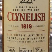 (現貨) Clynelish 2009 Hand Filled Distillery Exclusive 克萊力士 2009 單桶手工裝瓶 (700ml 57.3%)