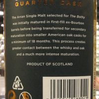 (現貨) Arran The Bothy Quarter Cask Batch 4 愛倫 Bothy 四分之一桶 第四批次 (700ml 55.2%)
