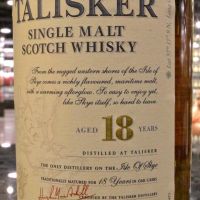 TALISKER 18 Years Single Malt Whisky 大力斯可 18年 單一麥芽威士忌 (700ml 45.8%)
