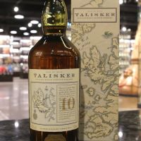 (現貨) TALISKER 10 Years Map Label 大力斯可10年 地圖標 (1000ml 45.8%)