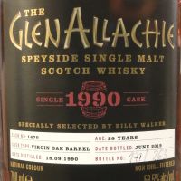 GlenAllachie 1990 28 Years Virgin Oak Barrel 艾樂奇 1990 28年 精選單桶原酒 (700ml 53.5%)