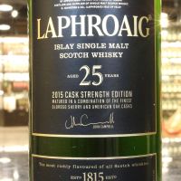 (現貨) LAPHROAIG 25 Years 2015 Cask Strength Edition 拉佛格 25年原酒 2015版 (700ml 46.8%)
