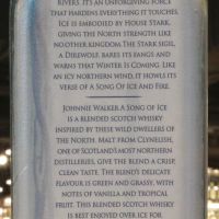 Johnnie Walker Game of Thrones - A Song of Ice 約翰走路 冰與火之歌限定版 冰原狼 (700ml 40.2%)