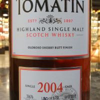 Tomatin 2004 Single Cask Oloroso Finish 湯馬丁2004 雪莉桶單桶 (700ml 57.7%)