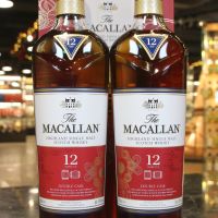 (現貨) Macallan 12 Years Double Cask Limited Edition Gift Pack 麥卡倫 12年 雪莉雙桶 鼠年限定對酒禮盒