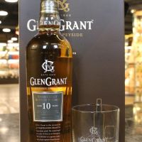 Glen Grant 10 Years Gift Pack 格蘭冠 10年 單杯禮盒 (700ml 40%)