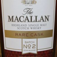 (現貨) Macallan Rare Cask Batch No.02 2019 Release 麥卡倫 奢想 第二批次 2019版 (700ml 43%)