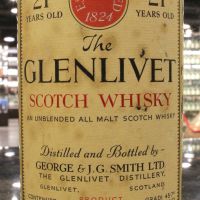 (現貨) Glenlivet 21 Years Unblended All Malt George & J.G. Smith 格蘭利威 21年 絕版 (750ml 45.7%