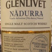 GLENLIVET NADURRA Batch PW0715 Peated 格蘭利威 重泥煤 原酒 (700ml 61.5%)