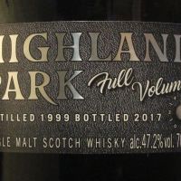 (現貨) Highland Park 1999 Full Volume Bot. 2017 高原騎士 音浪 (700ml 47.2%)