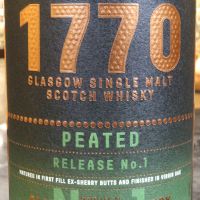 (現貨) Glasgow 1770 Single Malt Whisky Peated Released No.1 格拉斯哥 1770 泥煤款 (700ml 46%)