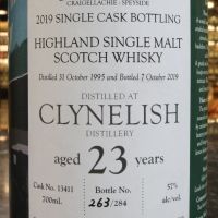 Clynelish 1995 23 Years Highlander Inn 克萊力士 23年 高地人小酒館年度選桶 (700ml 57%)