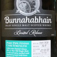 Bunnahabhain 2007 Port Pipe Finish 布納哈本 Port Pipe 2007 波特酒桶 (700ml 55.3%)