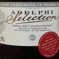 Adelphi - Teaninich 2007 12 Years 1st Fill Sherry Cask 艾德菲 提安尼涅克 12年雪莉桶 (700ml 52.9%)