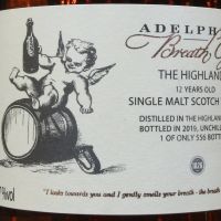 (現貨) Adelphi - A Breath of the Highlands 2007 12 Years PX Butt 艾德菲 高地區 12年雪莉桶  (700m 52.7%)