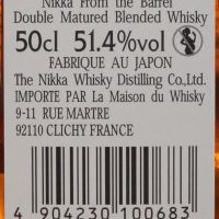 (現貨) Nikka Whisky From The Barrel Gift Set 雙杯禮盒版 (500ml 51.4%)