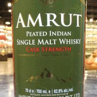 (現貨) AMRUT Peated Single Malt Cask Strength 雅沐特 泥煤原桶 單一麥芽威士忌 (700ml 62.8%)