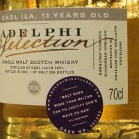 Adelphi -Coal Ila 2007 13 Years Ex-Bourbon Hogshead 艾德菲 卡爾里拉13年波本桶 (700ml 52.5%)