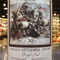 (現貨) Littlemill 1989 30 Years Single Cask - AQUA VITAE 文藝復興之戰系列 安吉阿里之戰 (700ml 48.6%)