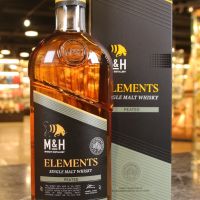 (現貨) M&H Elements Peated Single Malt Whisky 奶與蜜 元素系列 泥煤桶 (700ml 46%)
