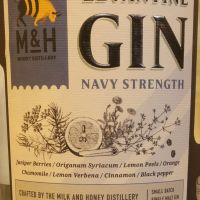 (現貨) M&H Levantine Gin Navy Strength 奶與蜜 黎凡特地中海琴酒 海軍強度 (700ml 57%)