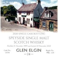 Glen Elgin 1995 24 Years Highlander Inn 格蘭愛琴 24年 高地人小酒館年度選桶 (700ml 50.7%)