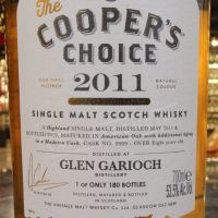 (現貨) Cooper’s Choice – Glen Garioch 8 Years 酷選大師 格蘭蓋瑞 2011 馬德拉桶 (700ml 53.5%)