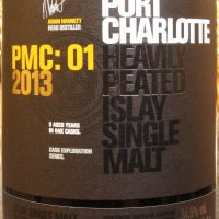 (現貨) Bruichladdich Port Charlotte 2013 PMC：01 布萊迪˙波夏PMC：01 波美侯紅酒桶 (700ml 54.5%)