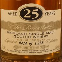 (現貨) Glencadam 25 Year Old The Remarkable Batch 6 卡登 25年 單一麥芽威士忌 (700ml 46%)