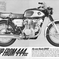 以450cc發揮650cc以上性能的1965 Honda Dream CB450~