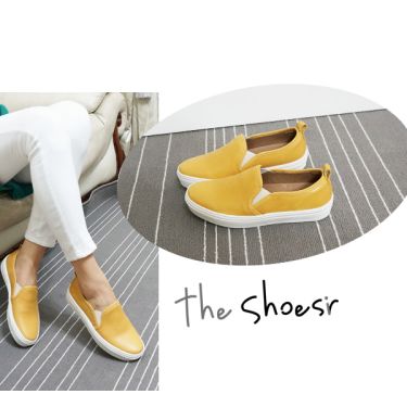 ~the shoesir~ 歐美流行款 本季 中性休閒 樂福鞋 非 Applenana 真皮舒適度超高 3cm底台彈性佳