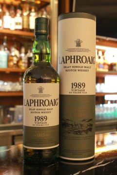 【新品・未開封】ラフロイグ 23 YEARS OLD VINTAGE 1989 1989 Laphroaig 23 Year Old Single Malt Scotch Whisky, Islay