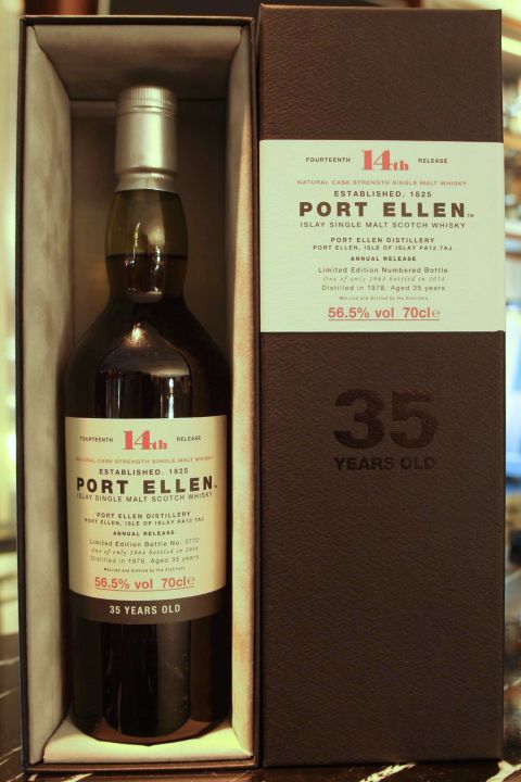 (現貨) Port Ellen 35 years 14th release 1978 波特艾倫 35年 第14版 1978 (700ml 56.5%)~