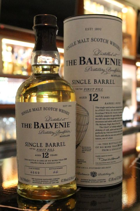 The BALVENIE 12 years Single Cask 百富 12年 單桶 (700ml 47.8%)