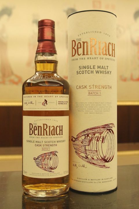 (現貨) BenRiach Batch 1 Cask Strength 班瑞克 一版 原酒 (700ml 57.2%)