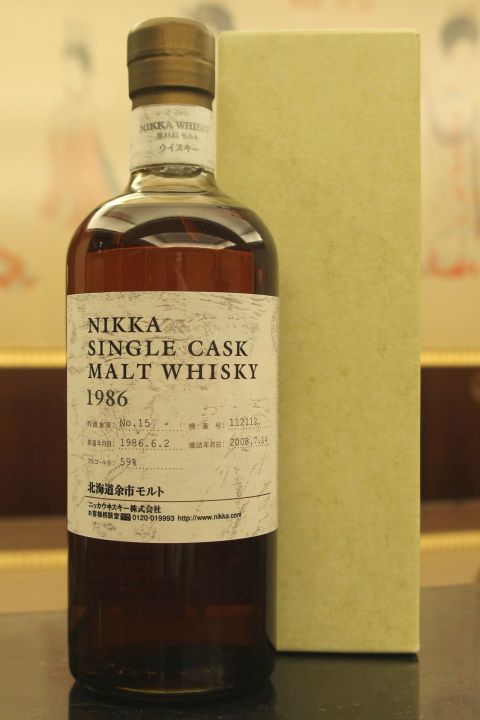 Yoichi 1986 single cask LMDW 余市 1986 單桶原酒 LMDW (700ml 59%)