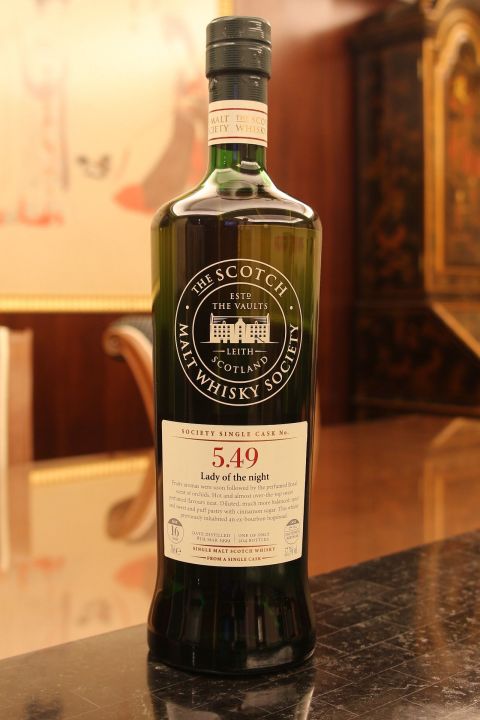 (現貨) SMWS 5.49 Auchentoshan 16 years 歐肯特軒 單桶原酒 16年 蘇格蘭威士忌協會 (700ml 57.7%)