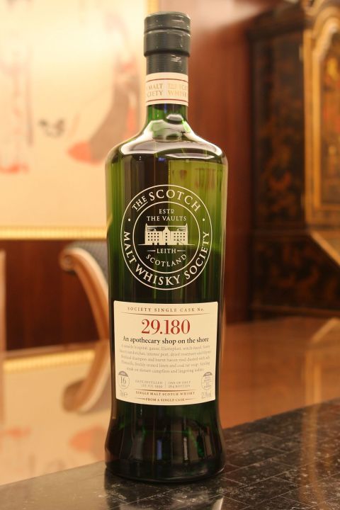 SMWS 29.180 Laphroaig 16 years 拉佛格 單桶原酒 16年 蘇格蘭威士忌協會 (700ml 52.3%)