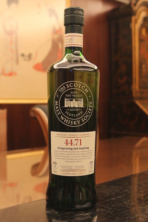 (現貨) SMWS 44.71 Craigellachie 11 years 魁列奇 單桶原酒 11年 蘇格蘭威士忌協會 (700ml 58.3%)